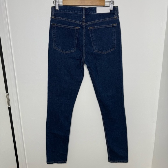 RE/DONE Originals Dark Wash “Straight Skinny” Jeans - Picture 5 of 7